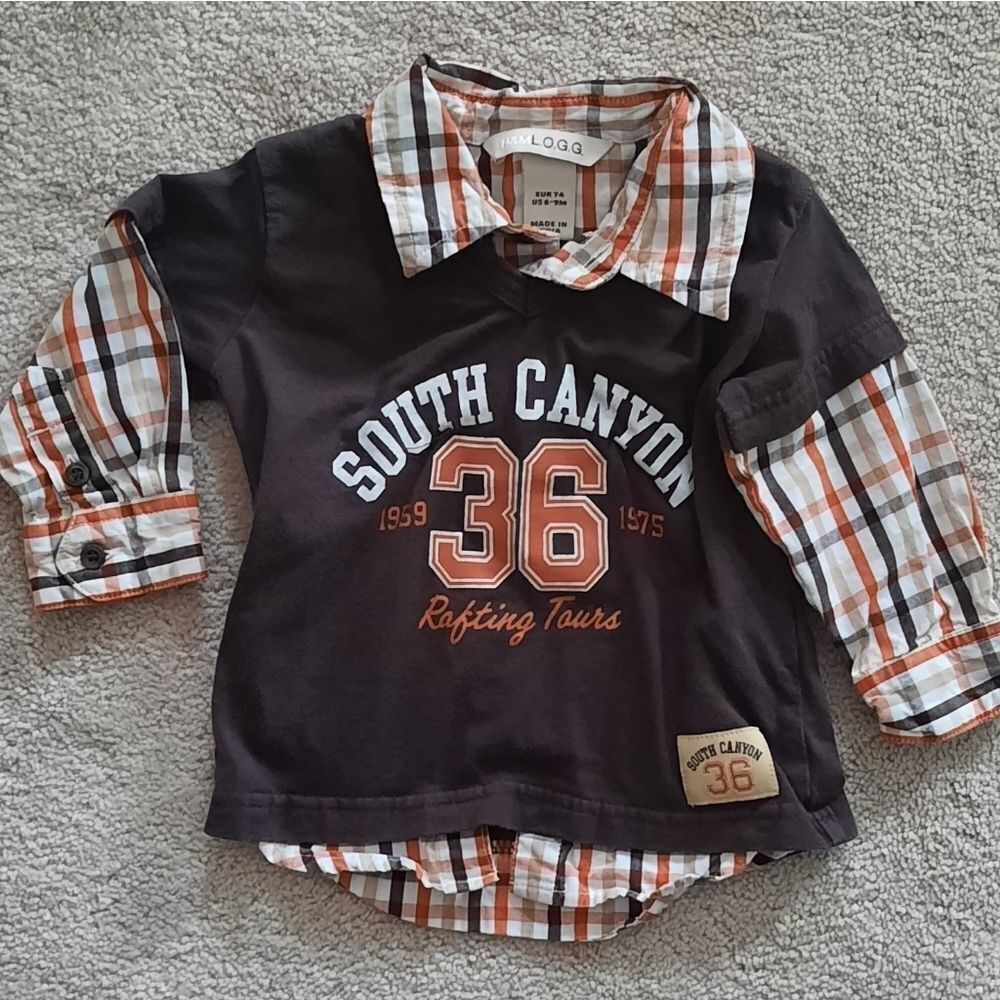Long sleeve t-shirt, 6-9 mo. Boys